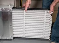 vi udfører opgaver med ventilation service filter eftersyn