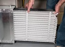 ventilation service filter eftersyn